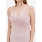 Нічна сорочка Cotpark  S,M,L,XL пудра 18099